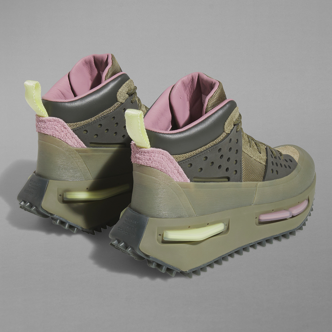 Mẫu giày sneaker Pharrell x adidas NMD S1 RYAT Olive - 5