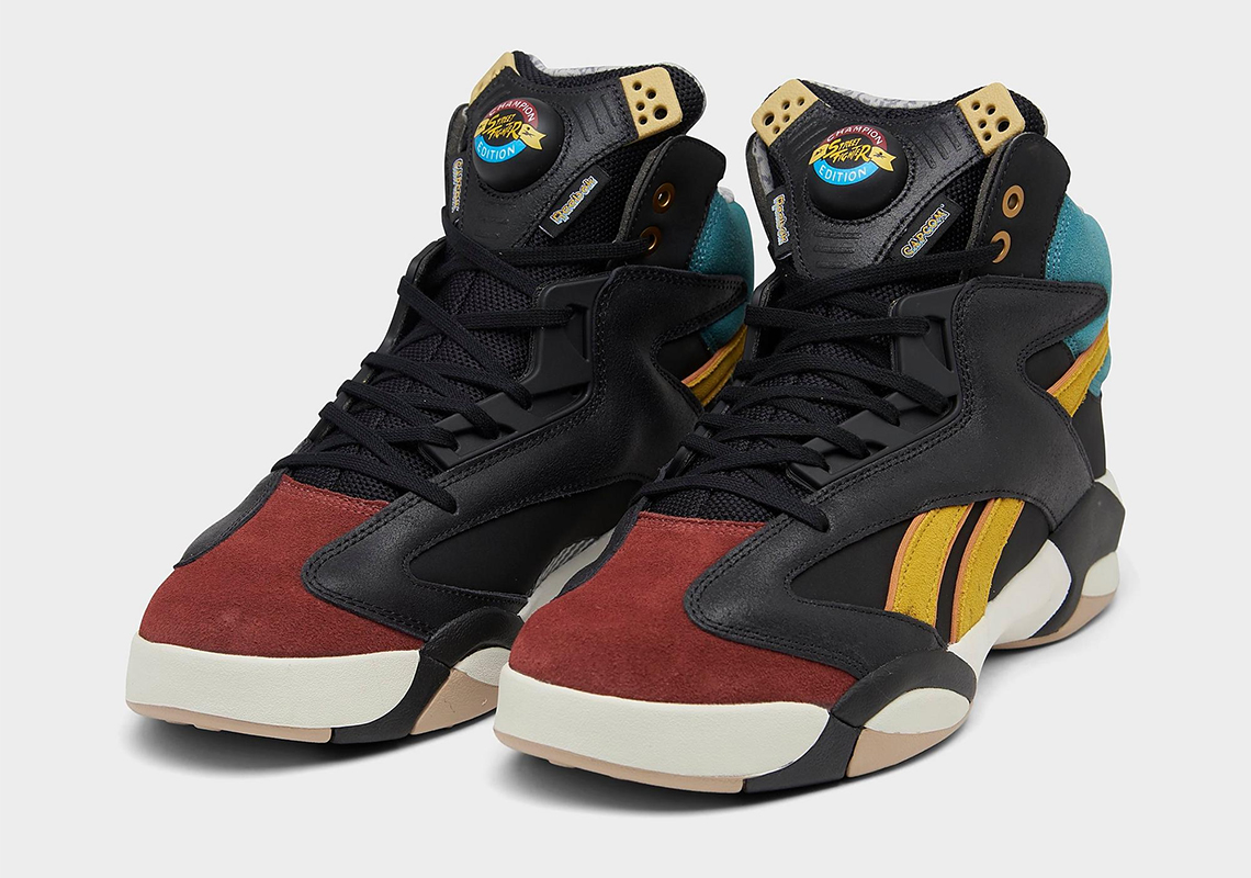 Mẫu giày sneaker Reebok Shaq Attaq Street Fighter II được ra mắt - 3