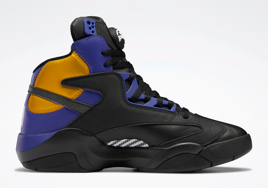 Mẫu giày sneaker Reebok Shaq Attaq trở lại trong màu sắc Lakers - 3