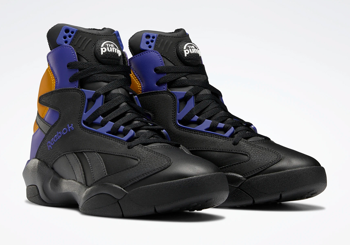 Mẫu giày sneaker Reebok Shaq Attaq trở lại trong màu sắc Lakers - 4
