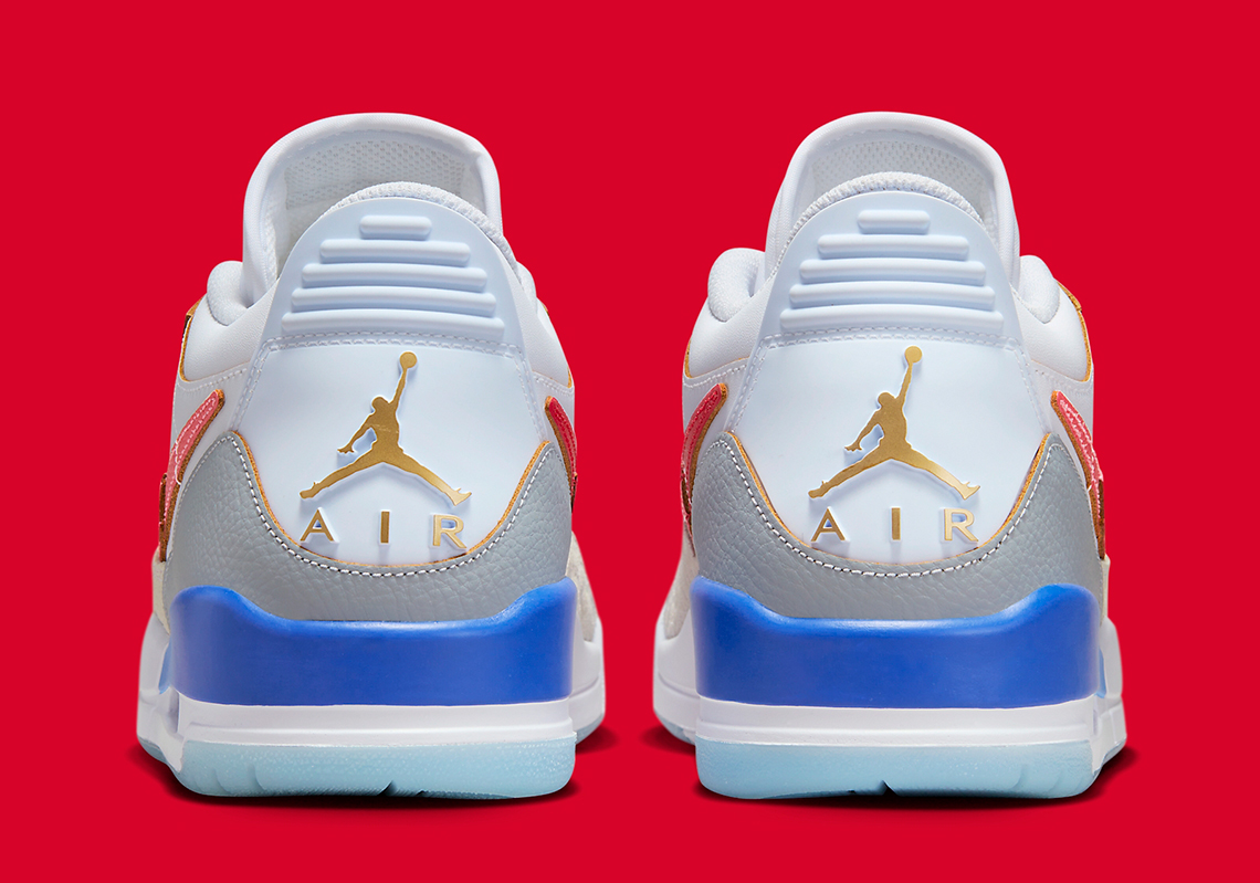 Màu Gradient Tinh tế trang hoàng cho phiên bản Jordan Legacy 312 Low mới nhất - 5