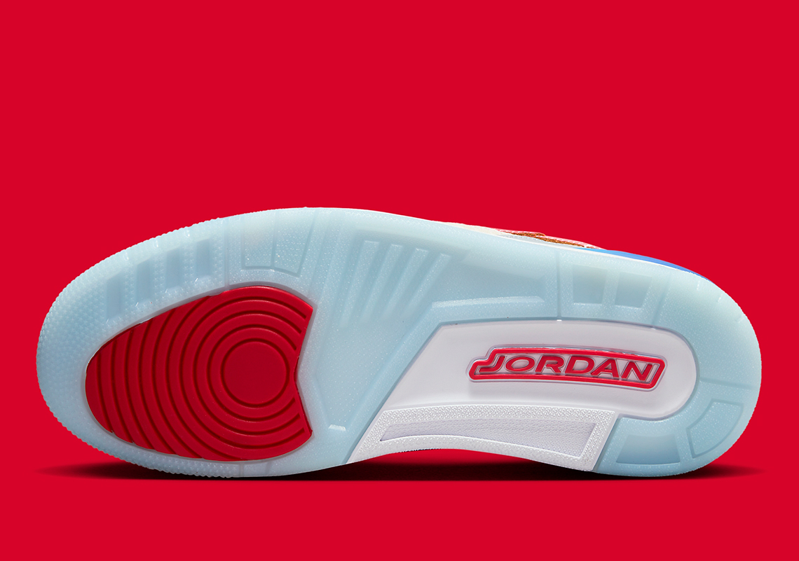 Màu Gradient Tinh tế trang hoàng cho phiên bản Jordan Legacy 312 Low mới nhất - 6