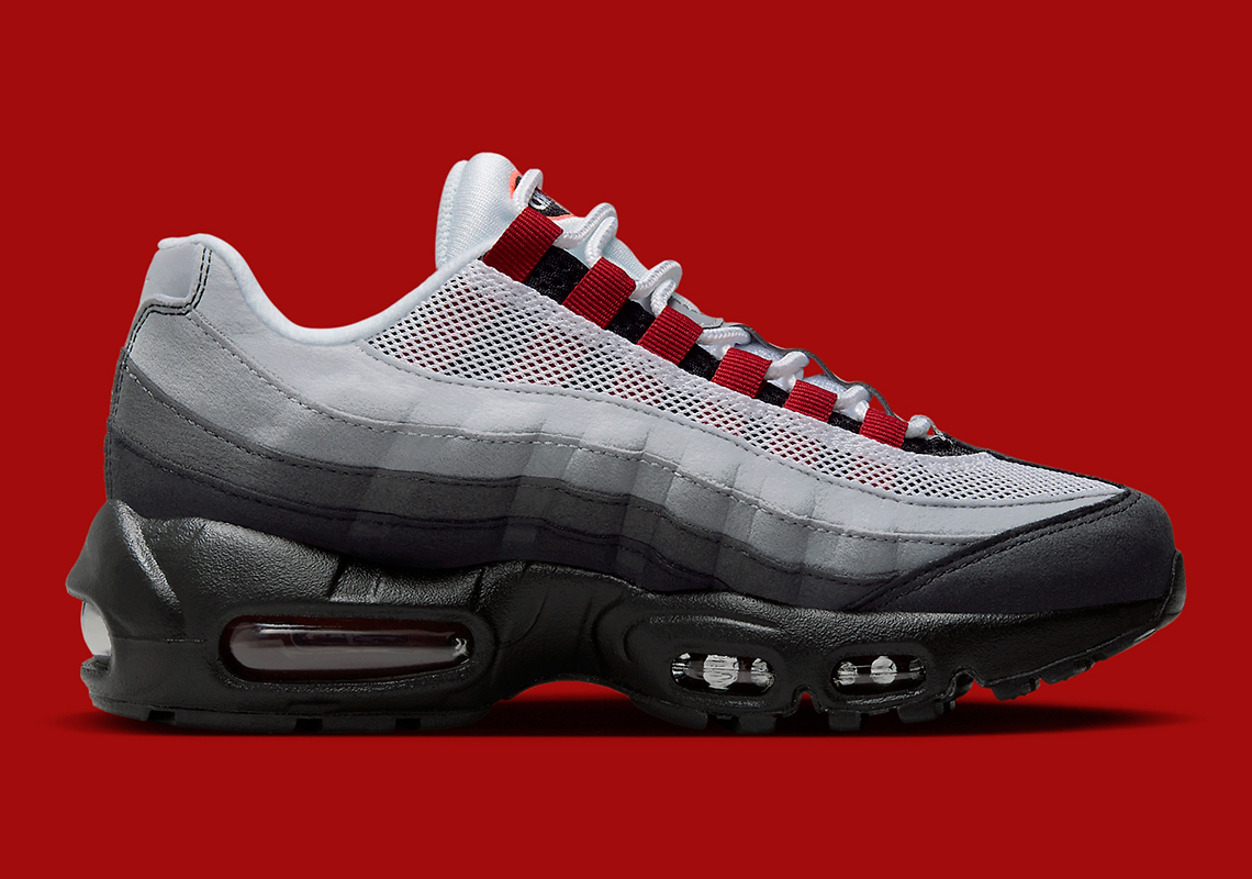 Màu ớt đỏ cổ điển xuất hiện tinh tế trên Nike Air Max 95 - 3