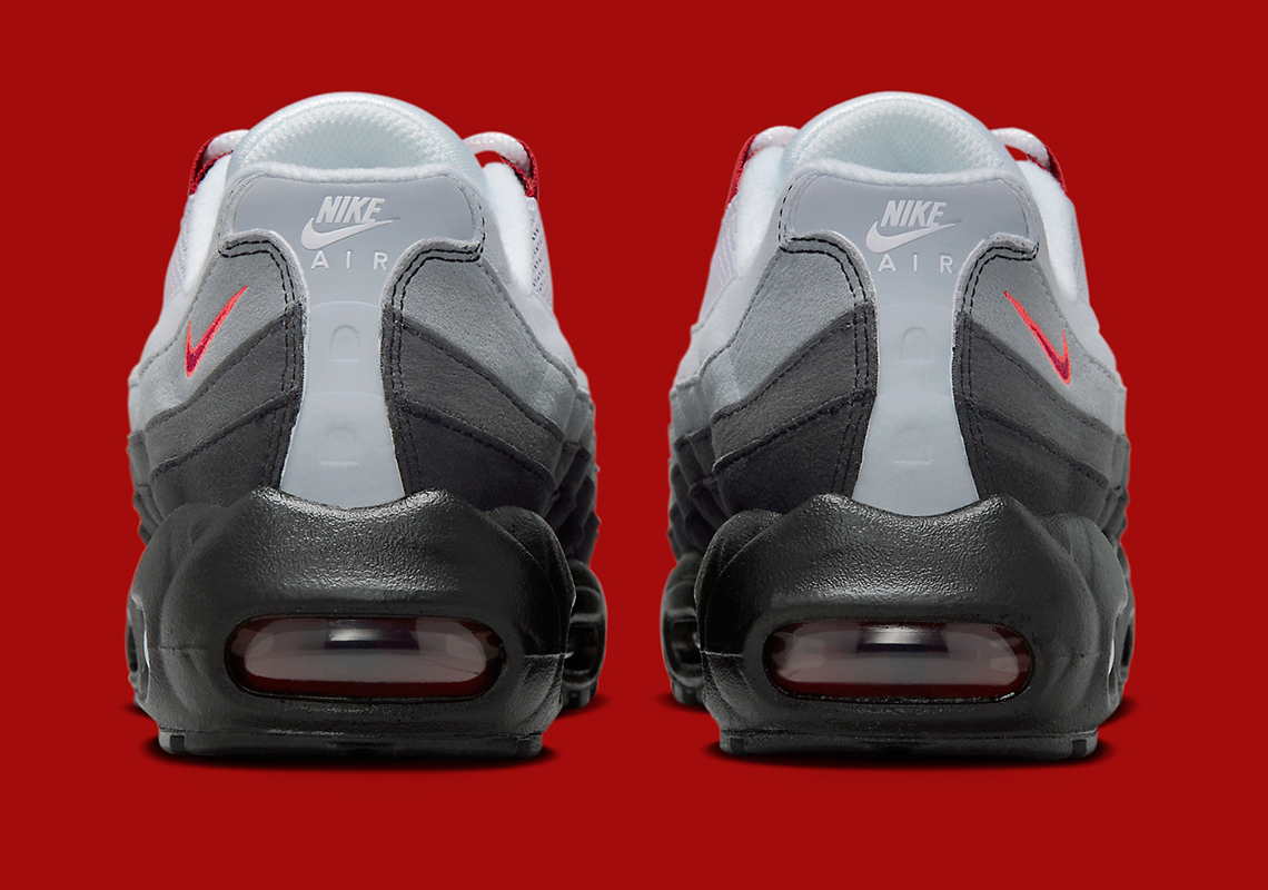 Màu ớt đỏ cổ điển xuất hiện tinh tế trên Nike Air Max 95 - 5