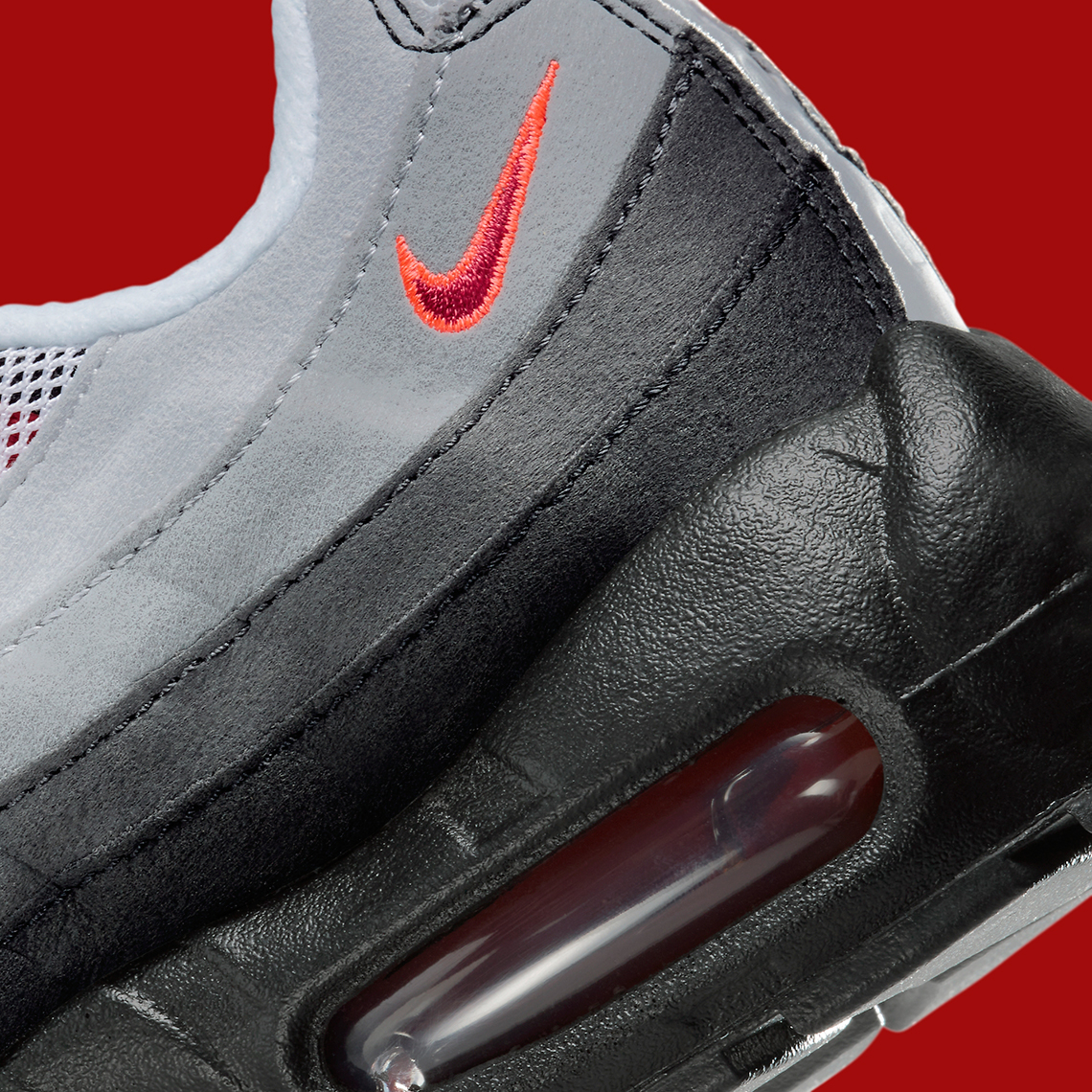 Màu ớt đỏ cổ điển xuất hiện tinh tế trên Nike Air Max 95 - 7