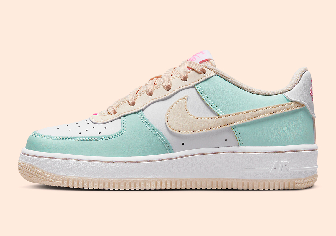 Màu pastel tươi sáng trên Nike Air Force 1 cho mùa hè - 2