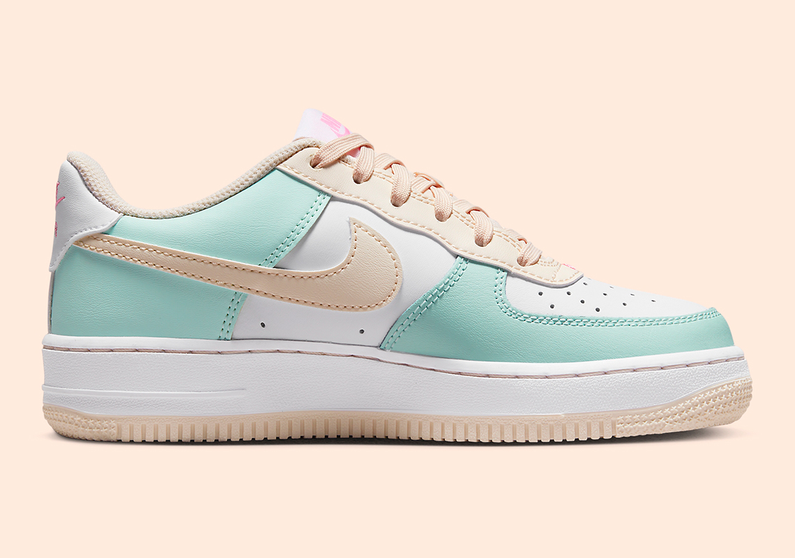 Màu pastel tươi sáng trên Nike Air Force 1 cho mùa hè - 3