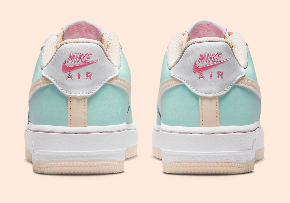 Màu pastel tươi sáng trên Nike Air Force 1 cho mùa hè - 5