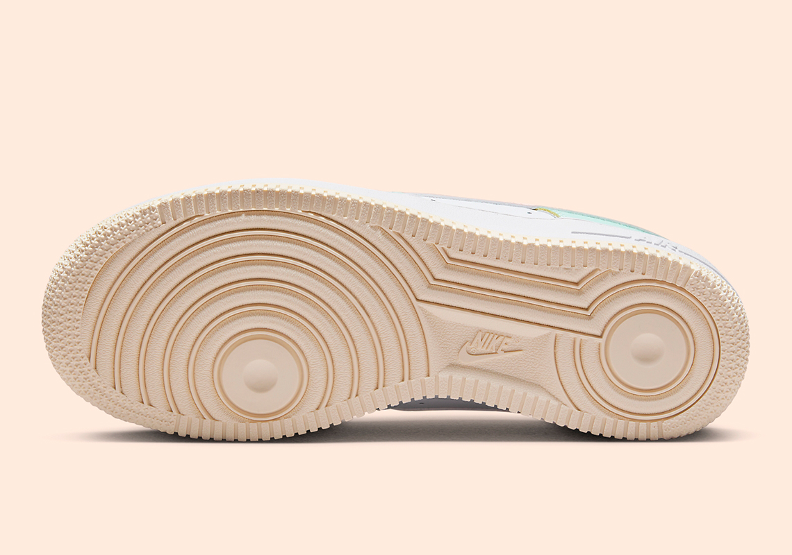 Màu pastel tươi sáng trên Nike Air Force 1 cho mùa hè - 6