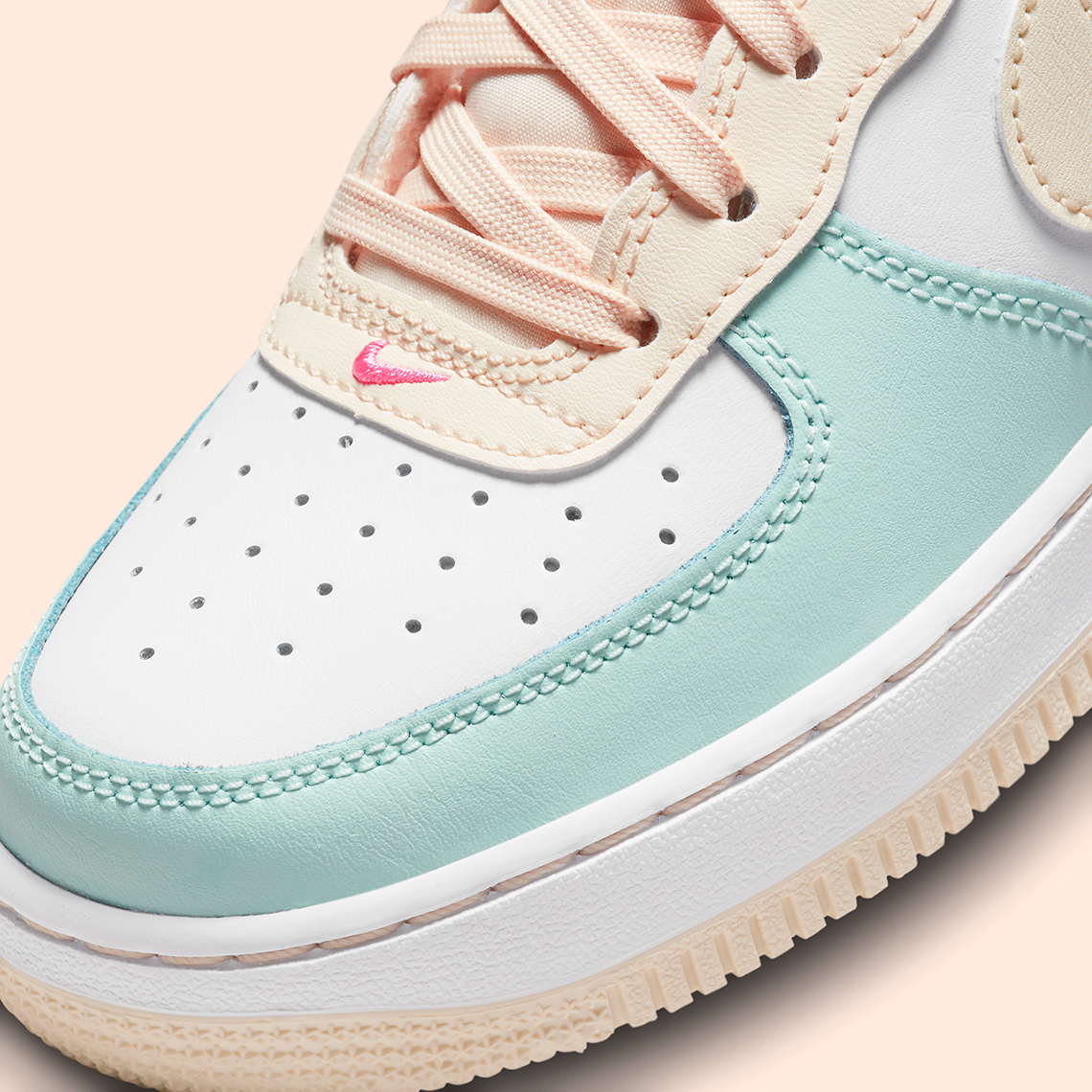 Màu pastel tươi sáng trên Nike Air Force 1 cho mùa hè - 7