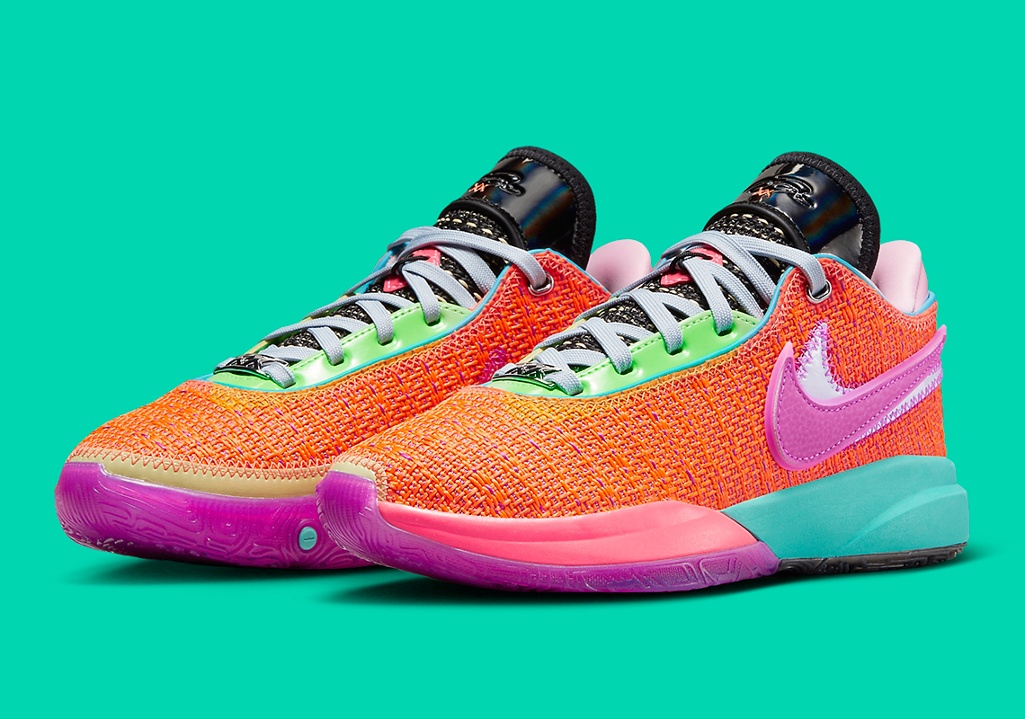 Màu sắc của cuộc sống về đêm ở Miami phủ lên Nike LeBron 20 - 1