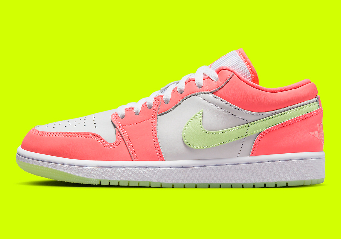 Màu sắc táo bạo trên Air Jordan 1 Low SE 'Lava Glow' - Khám phá ngay! - 2