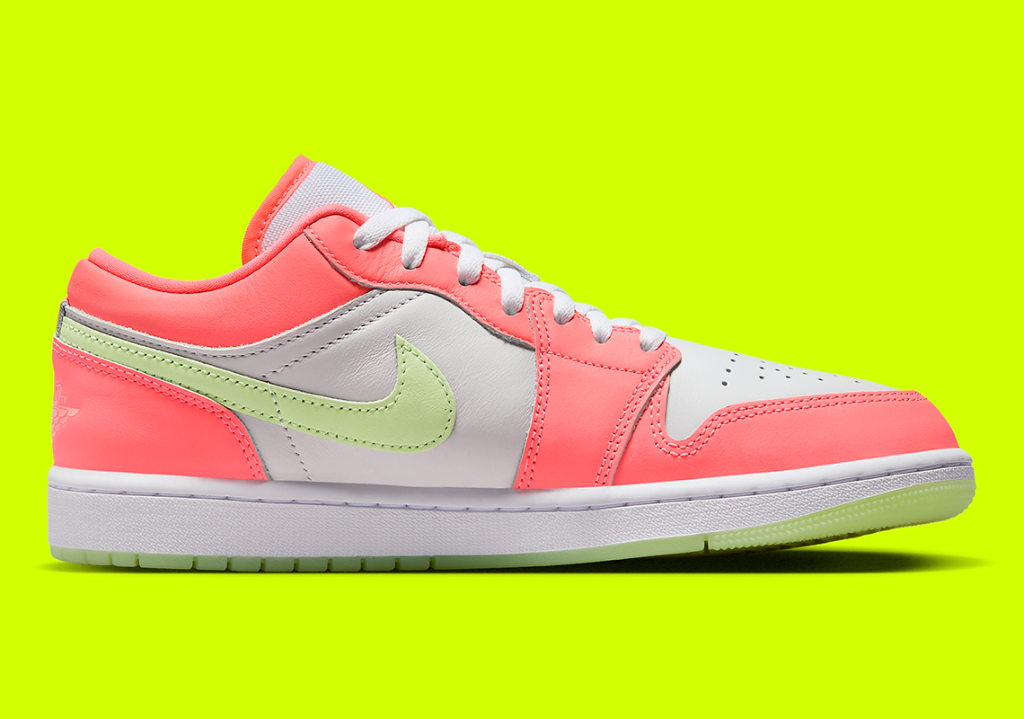 Màu sắc táo bạo trên Air Jordan 1 Low SE 'Lava Glow' - Khám phá ngay! - 3