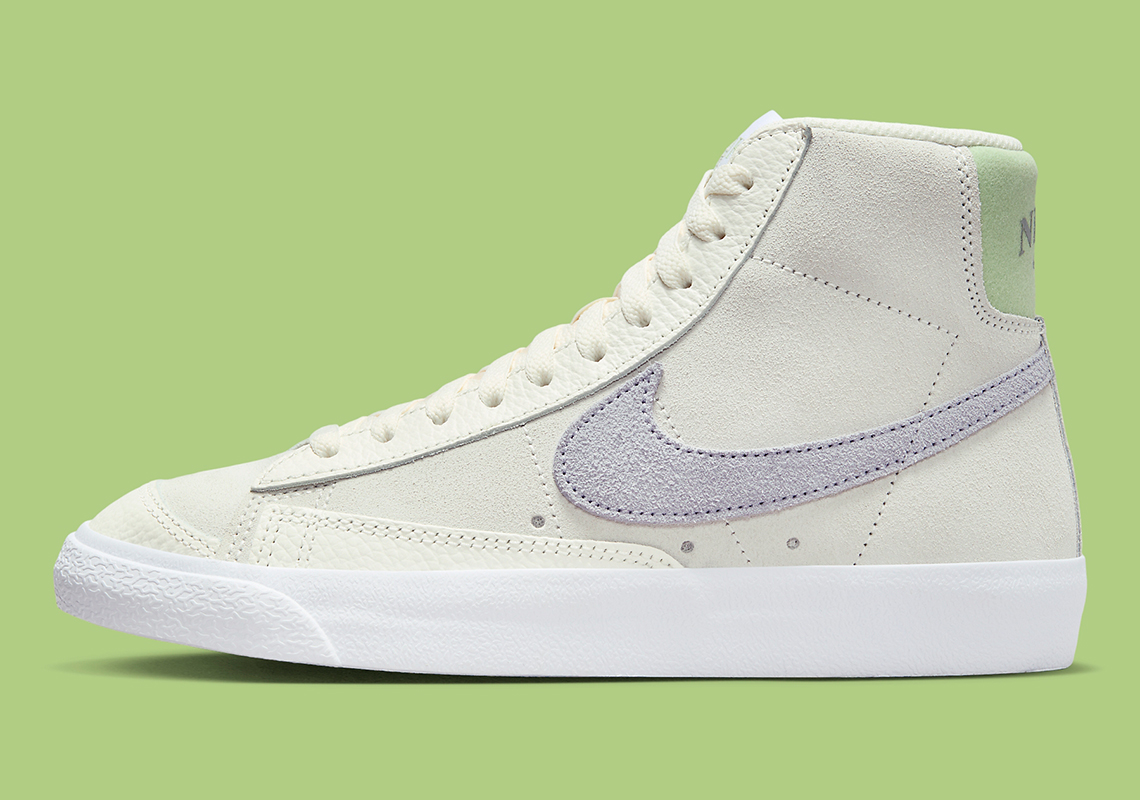 Màu sắc theo mùa xuất hiện trên Nike Blazer Mid '77 chủ yếu là da cam - 2