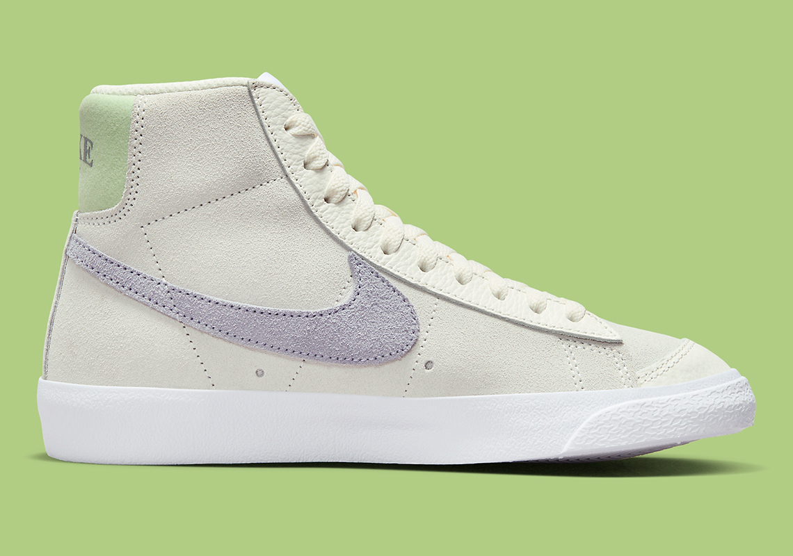 Màu sắc theo mùa xuất hiện trên Nike Blazer Mid '77 chủ yếu là da cam - 3