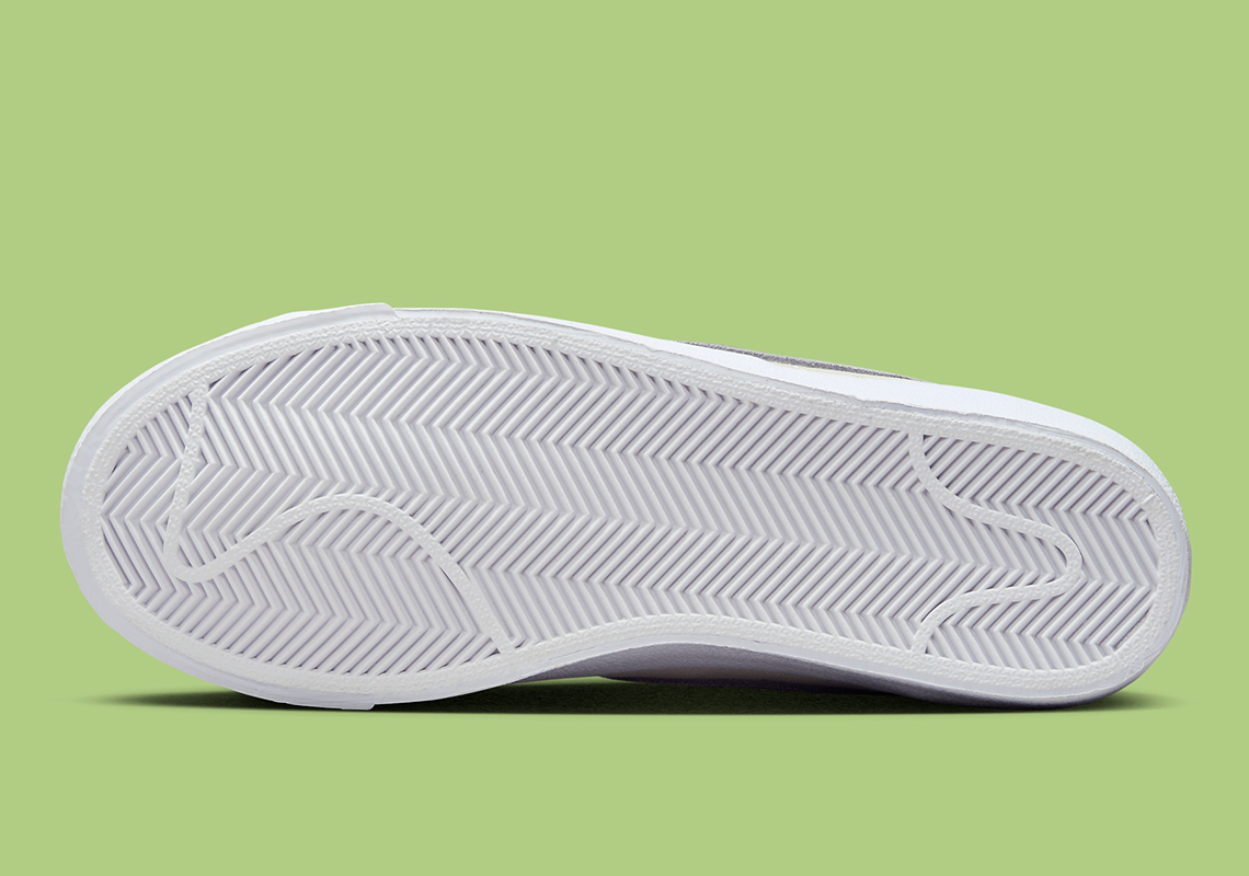 Màu sắc theo mùa xuất hiện trên Nike Blazer Mid '77 chủ yếu là da cam - 5