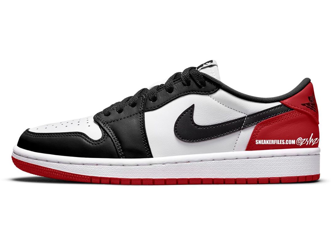 Mẫu sneaker Air Jordan 1 Low OG Black Toe dự kiến ra mắt tháng 7/2023 - 1