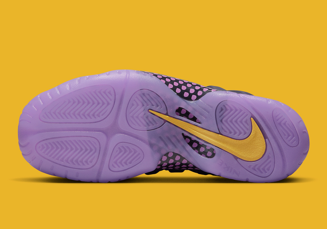 Màu tím và vàng cho Nike Little Posite One A Regal Touch - 6