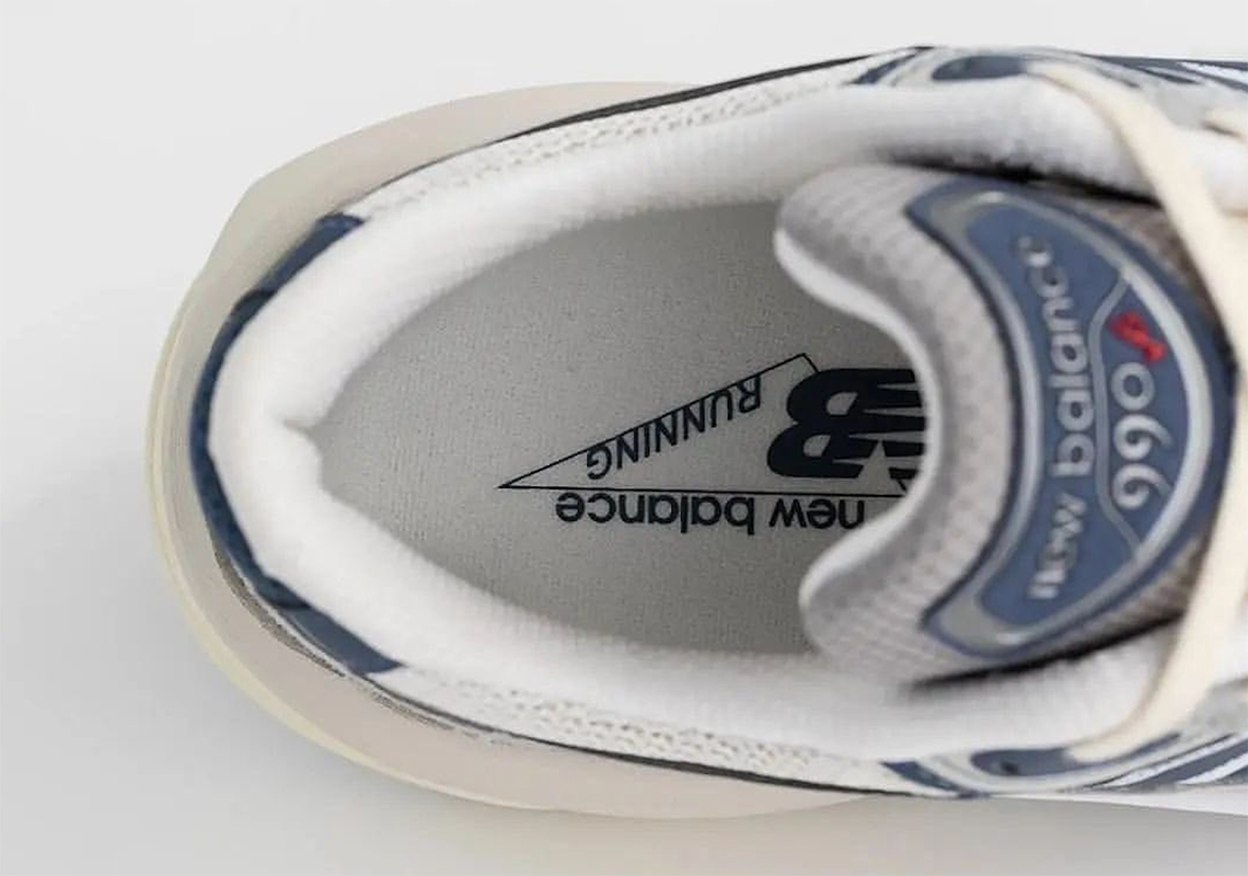 Màu xám và màu navy hòa quyện trên đôi giày New Balance 990v6 mới này - 8