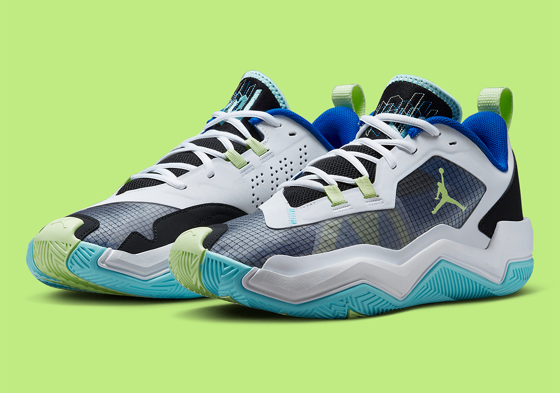 Màu xanh da trời và màu xanh lá cây làm nổi bật Jordan Westbrook One Take 4 - 2