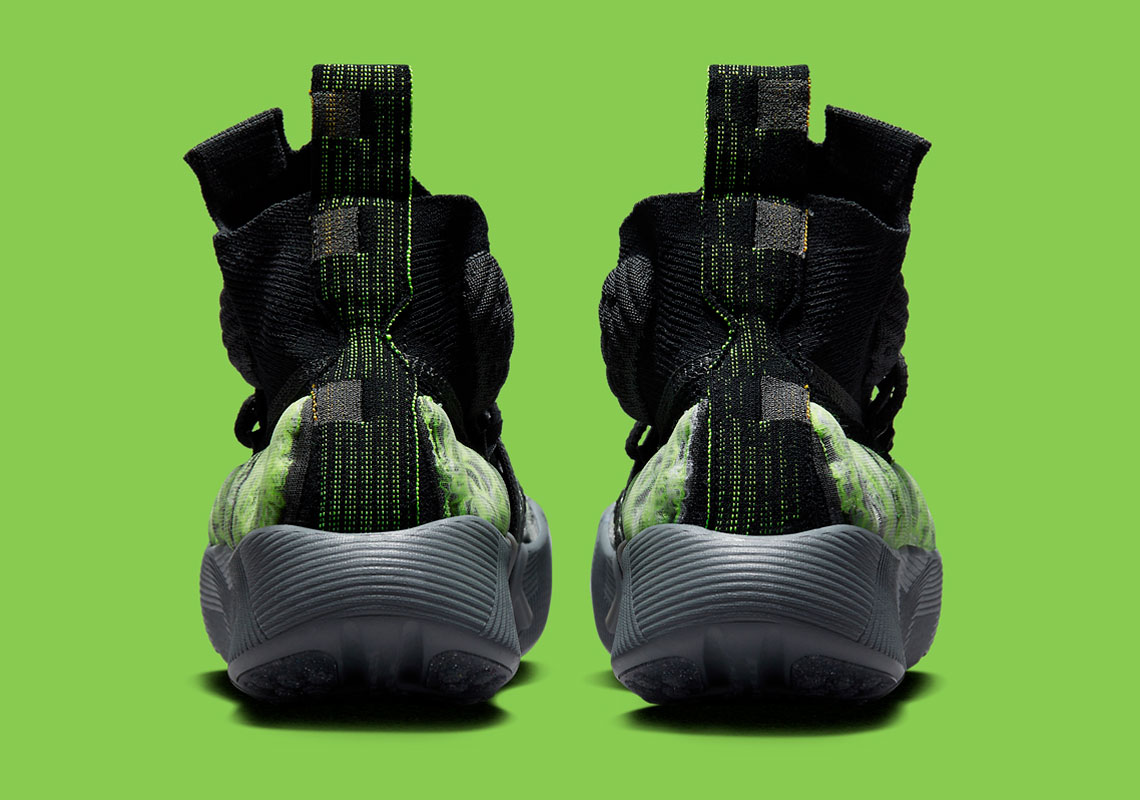 Màu xanh Neon làm nổi bật đôi giày Nike Ispa Sense Flyknit - 5