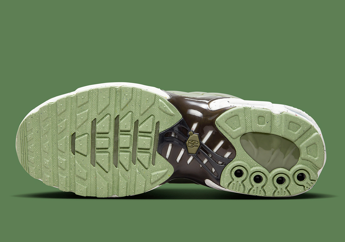 Màu xanh ôliu phủ lên Nike Air Max Terrascape Plus - 5