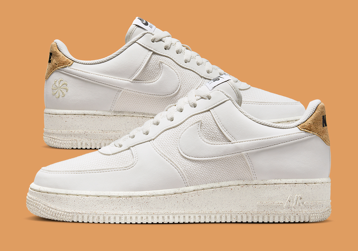 Miếng dán gót chân tạo điểm nhấn cho Nike Air Force 1 Next Nature - 1