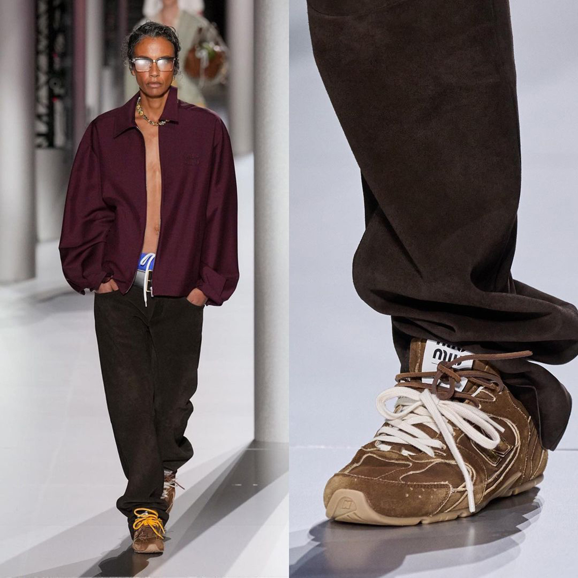 MIU MIU và New Balance Kết Hợp Trên Dòng Giày 530 Độc Đáo - 2
