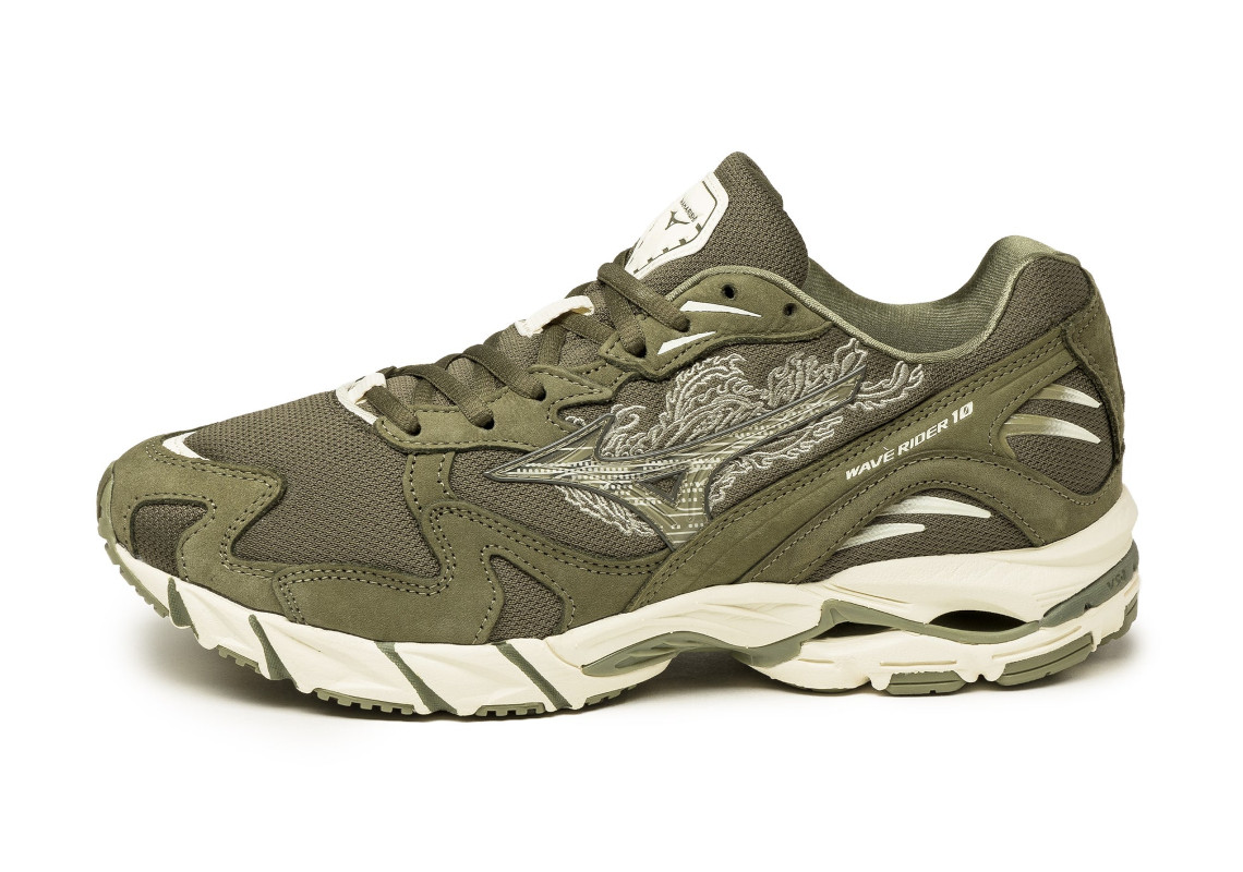 Mizuno Wave Rider 10 phiên bản hợp tác cùng Maharishi - 6