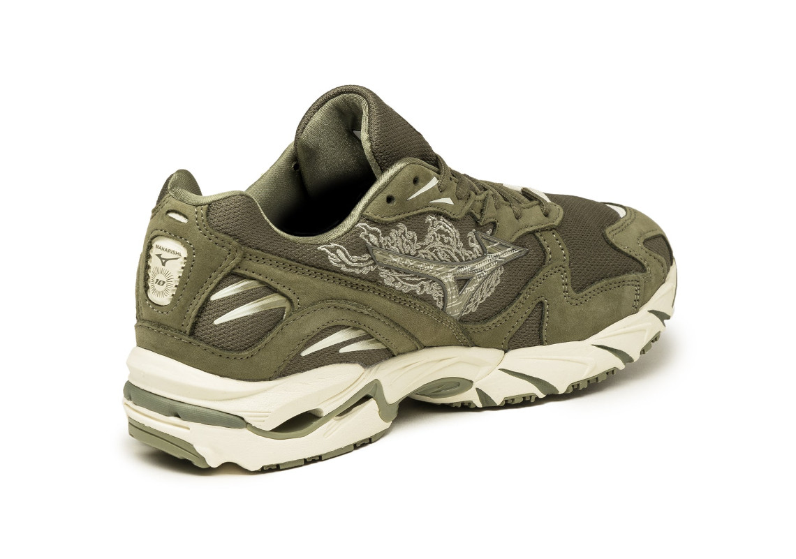 Mizuno Wave Rider 10 phiên bản hợp tác cùng Maharishi - 8