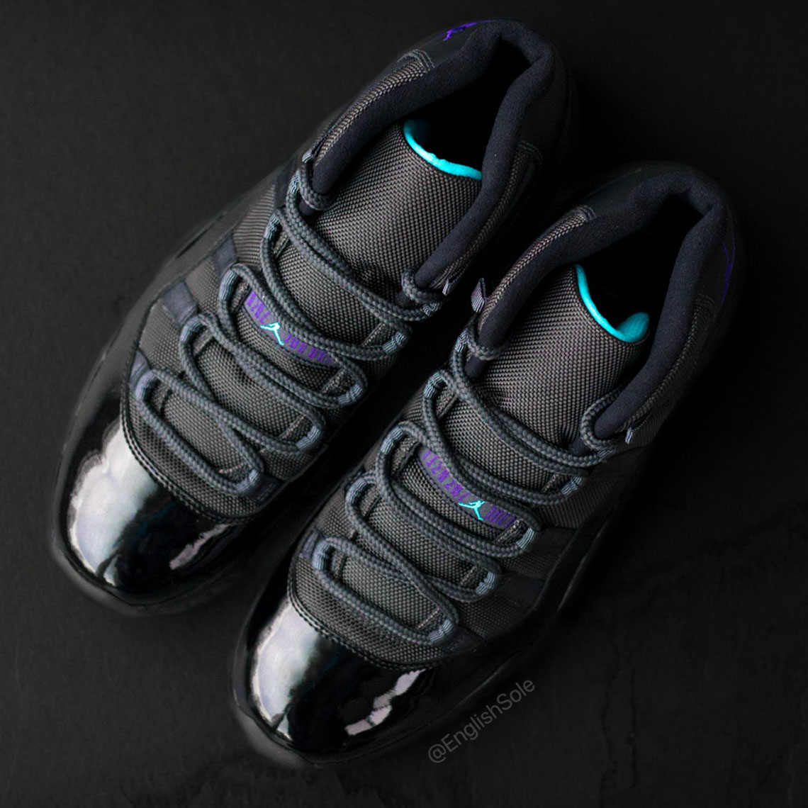 Một cái nhìn chi tiết về mẫu giao diện thay thế của Air Jordan 11 Gamma Blue - 4