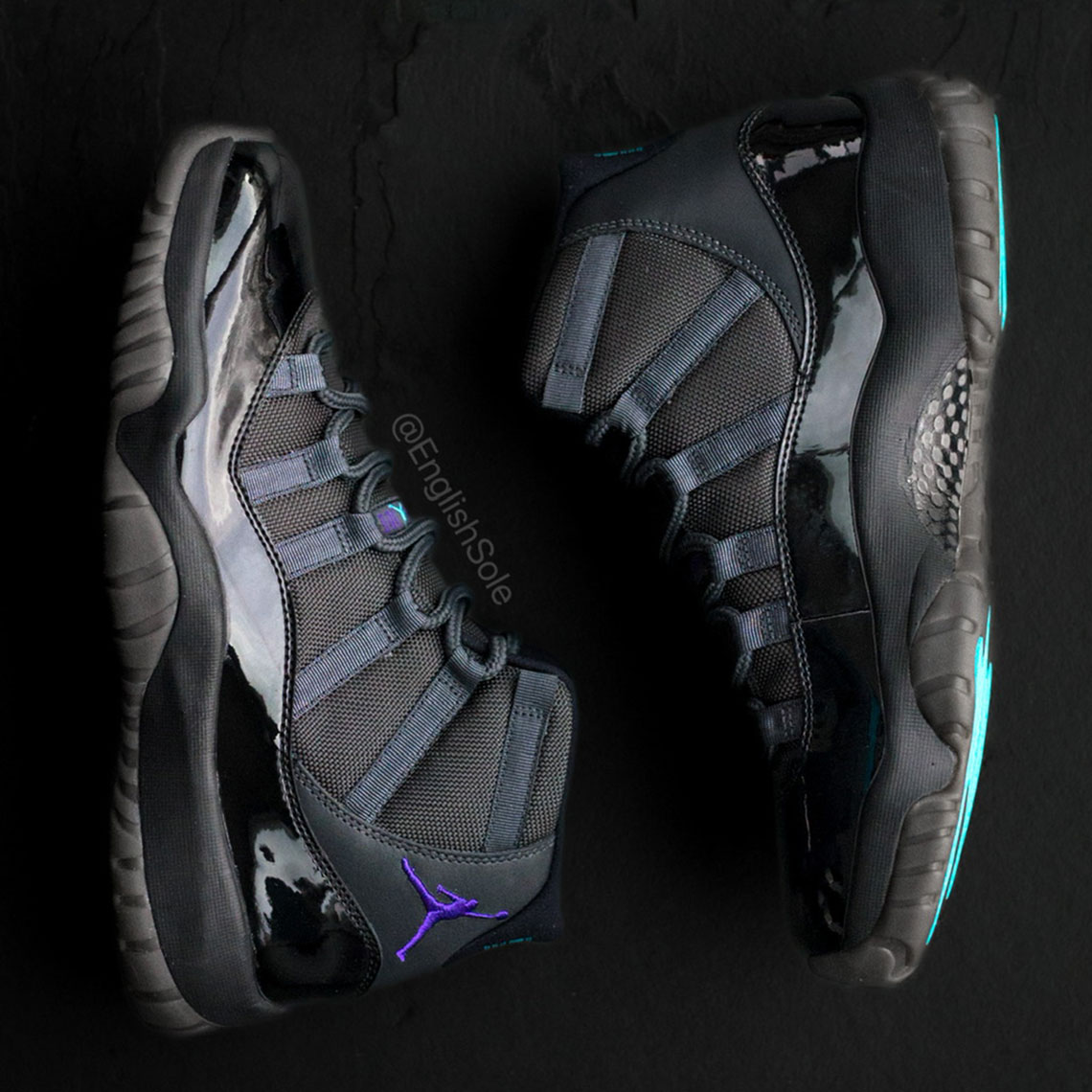 Một cái nhìn chi tiết về mẫu giao diện thay thế của Air Jordan 11 Gamma Blue - 5