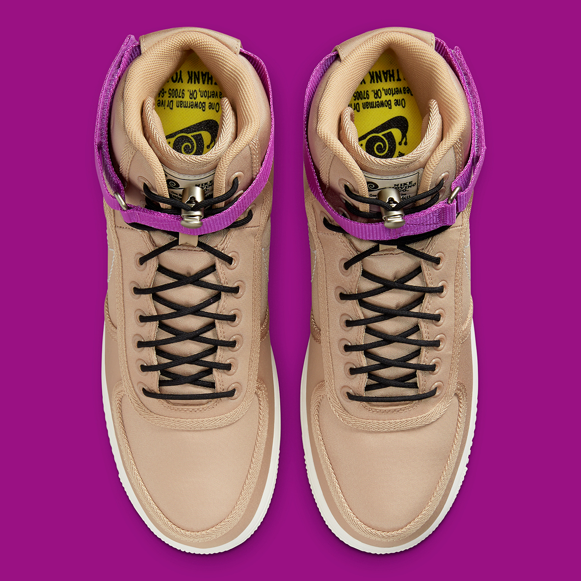 Một dây đeo màu tím rực rỡ làm nổi bật Nike Air Force 1 Move Co. mới nhất - 6