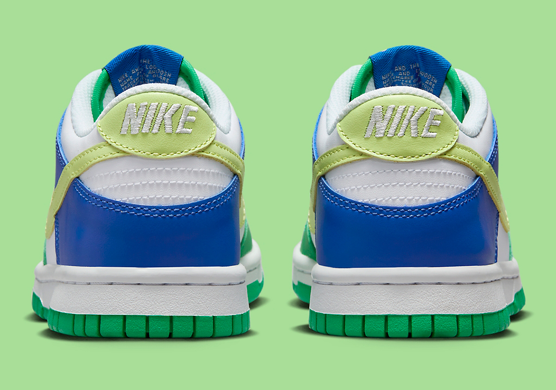 Một loạt màu sắc sống động xuất hiện trên phiên bản Nike Dunk Low mới nhất dành cho trẻ em - 4