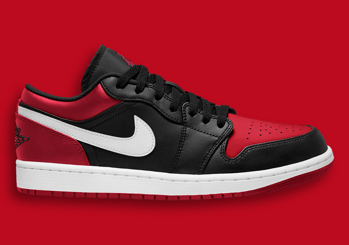 Một màn trình diễn Bred Toe khác xuất hiện trên air Jordan 1 Low - 1