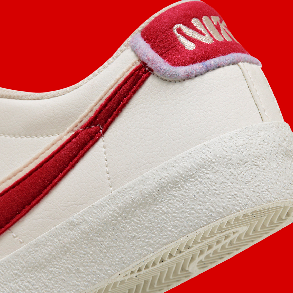 Một số hình ảnh của đôi giày Nike Blazer Low 1972 màu trắng đỏ - 8