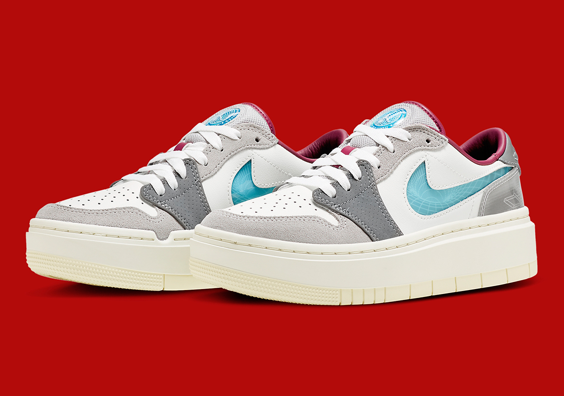 Một số hình ảnh của đôi giày sneaker Air Jordan 1 Elevate Exploration Unit - 2