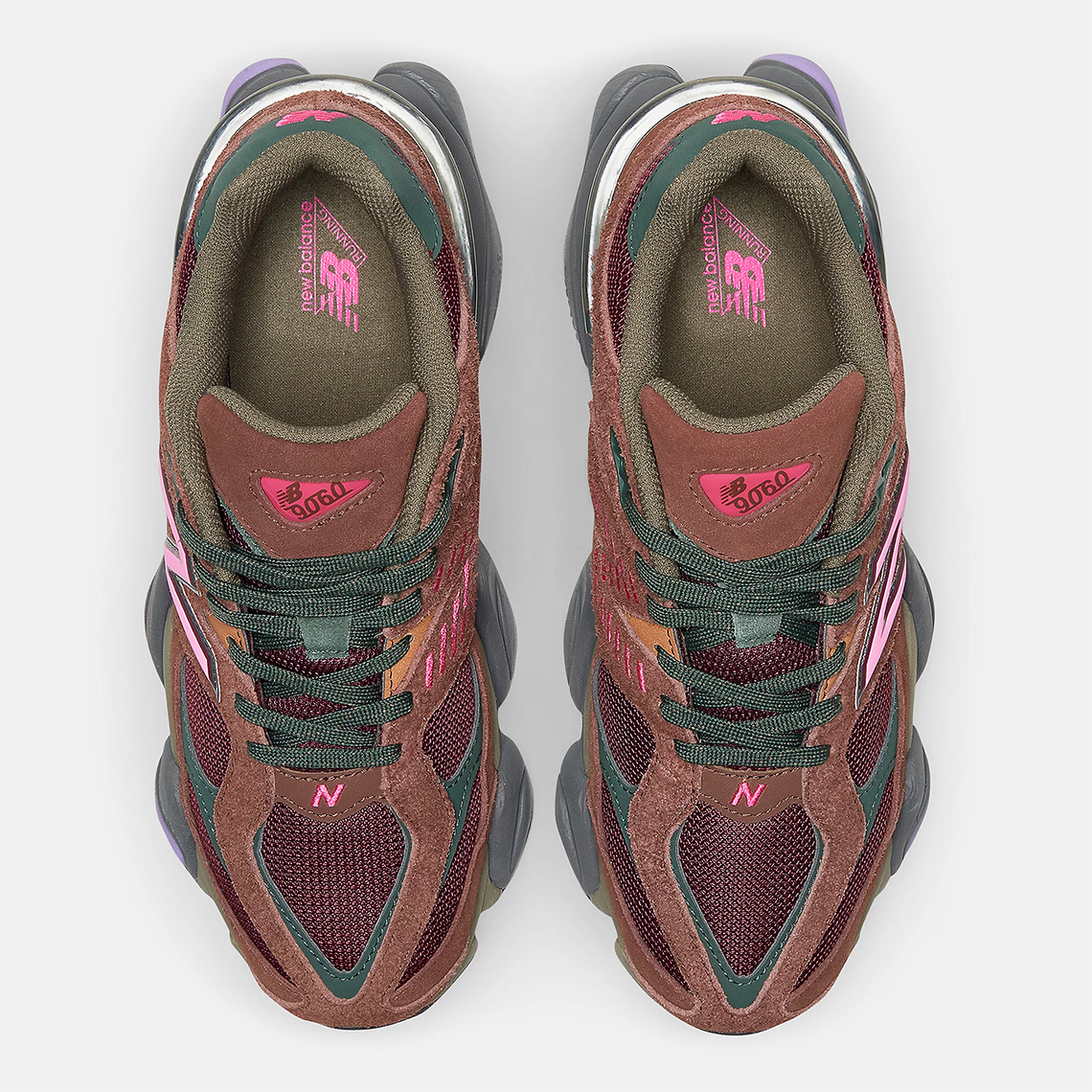 Một số hình ảnh của đôi giày sneaker New Balance 9060 Burgundy sắp tới - 5