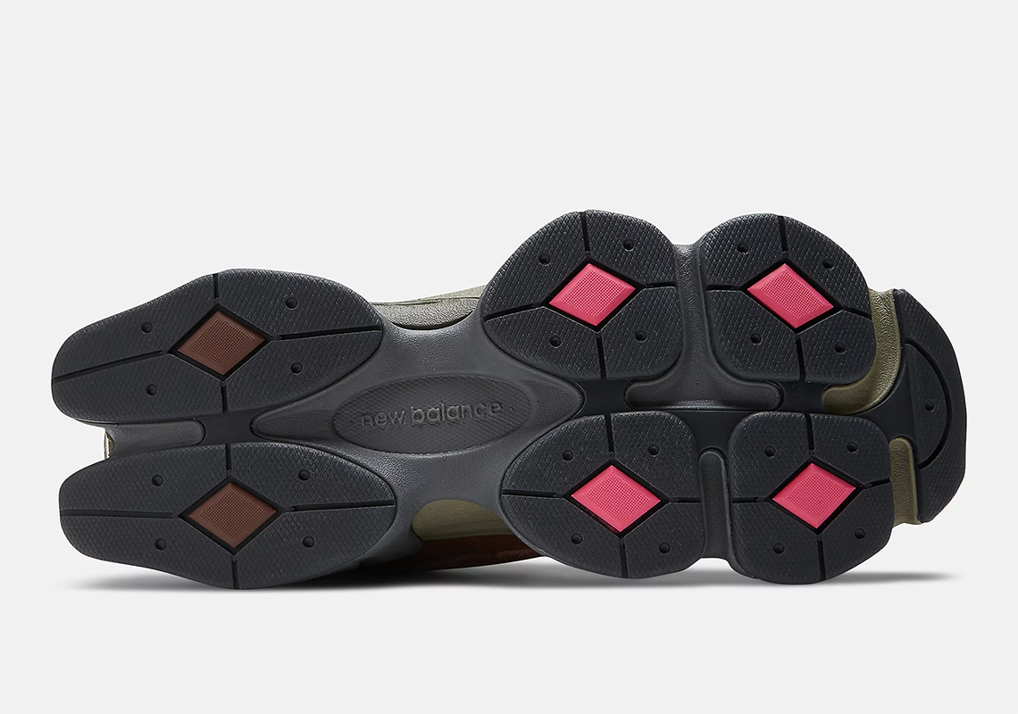 Một số hình ảnh của đôi giày sneaker New Balance 9060 Burgundy sắp tới - 7
