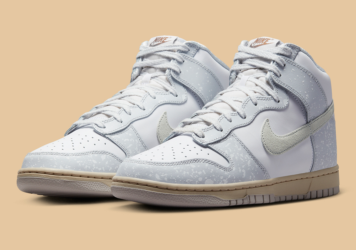 Một số hình ảnh của đôi sneaker Nike Dunk High Spray Paint - 2