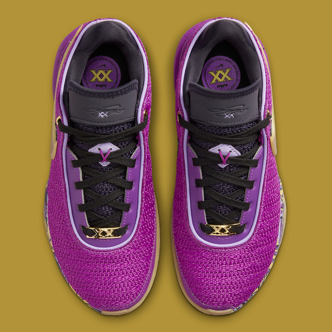 Một số hình ảnh của Giày Nike LeBron 20 Vivid Purple - 4