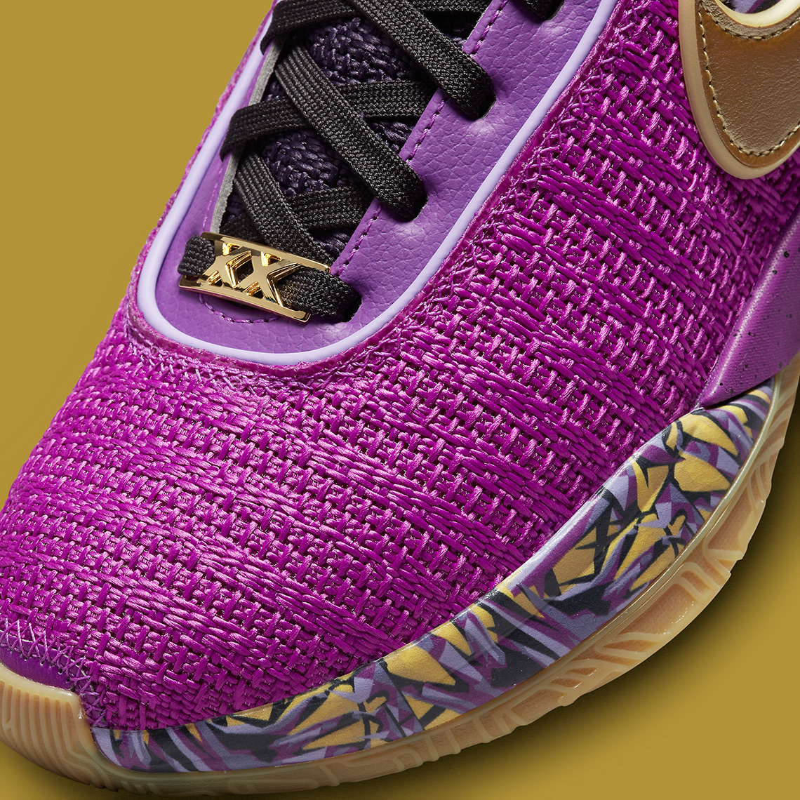 Một số hình ảnh của Giày Nike LeBron 20 Vivid Purple - 7