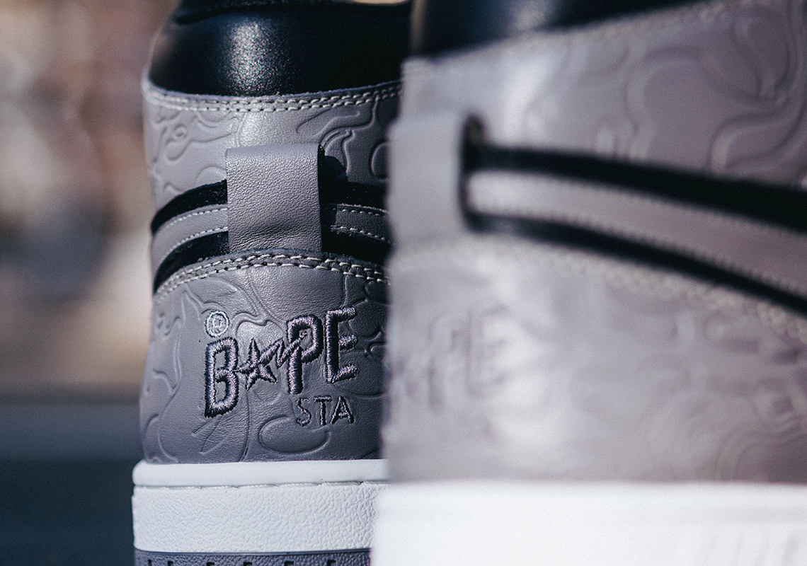 Một số hình ảnh của mẫu giày BAPE COURT STA Hi Shadow - 8