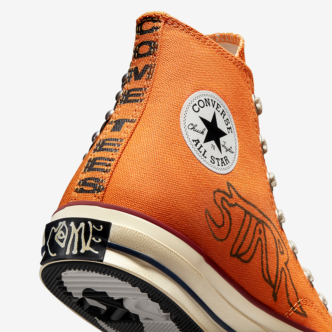 Một số hình ảnh của mẫu giày Come Tees Converse Chuck 70 One Star - 10