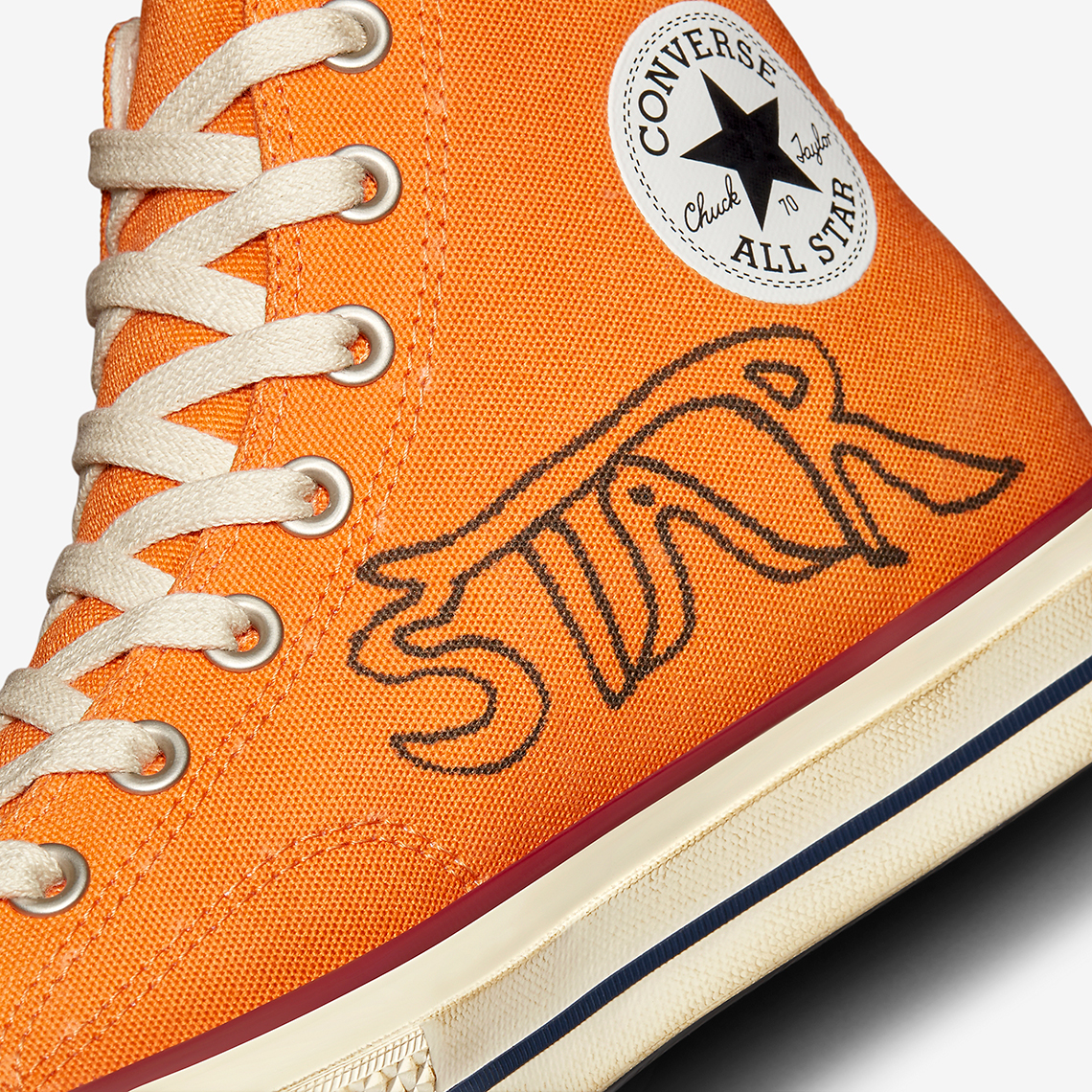 Một số hình ảnh của mẫu giày Come Tees Converse Chuck 70 One Star - 9
