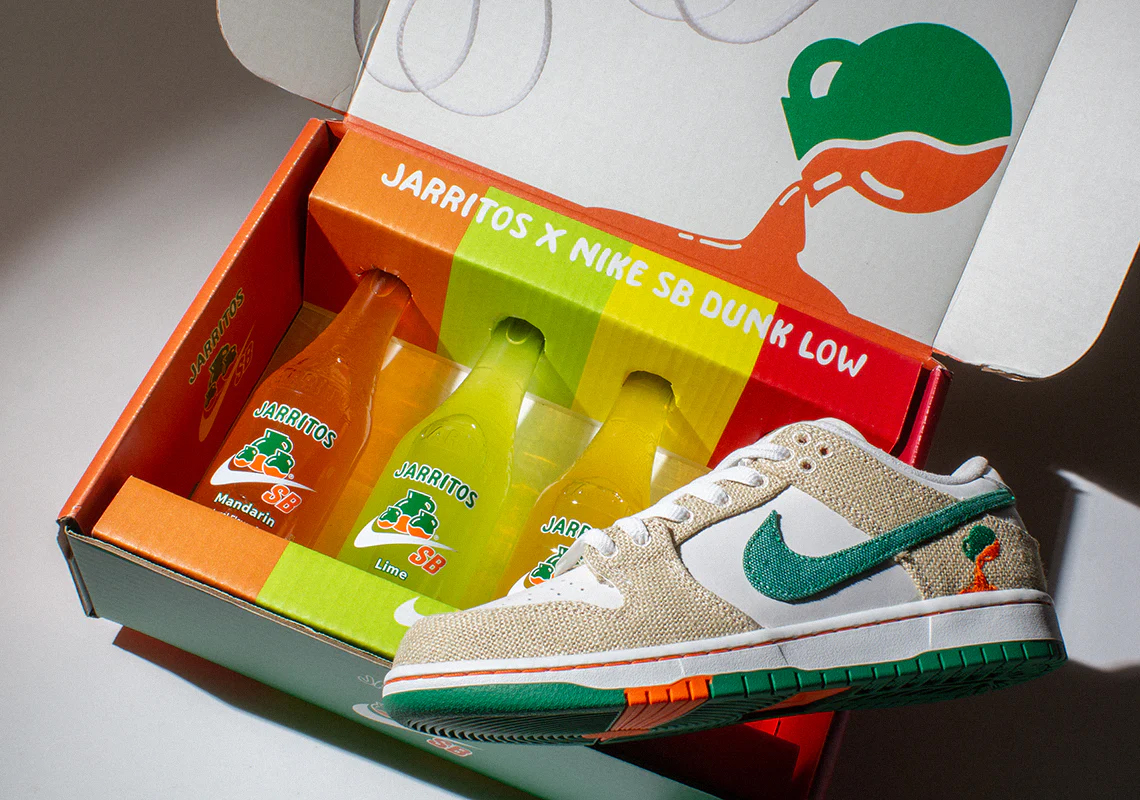 Một số hình ảnh của mẫu giày Jarritos x Nike SB Dunk Low - 1