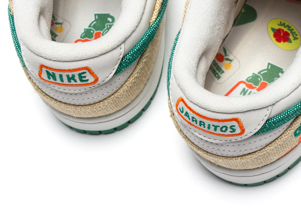 Một số hình ảnh của mẫu giày Jarritos x Nike SB Dunk Low - 9