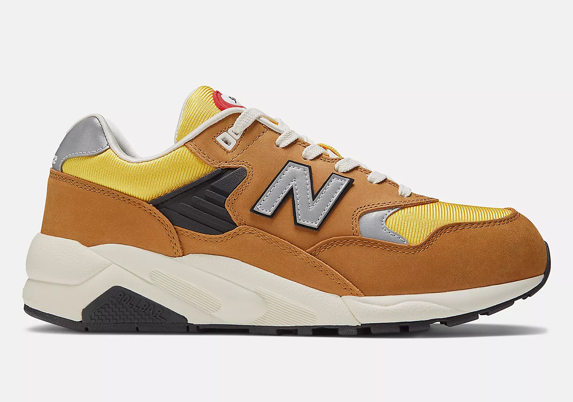 Một số hình ảnh của mẫu giày New Balance 580 Orange/Yellow - 2
