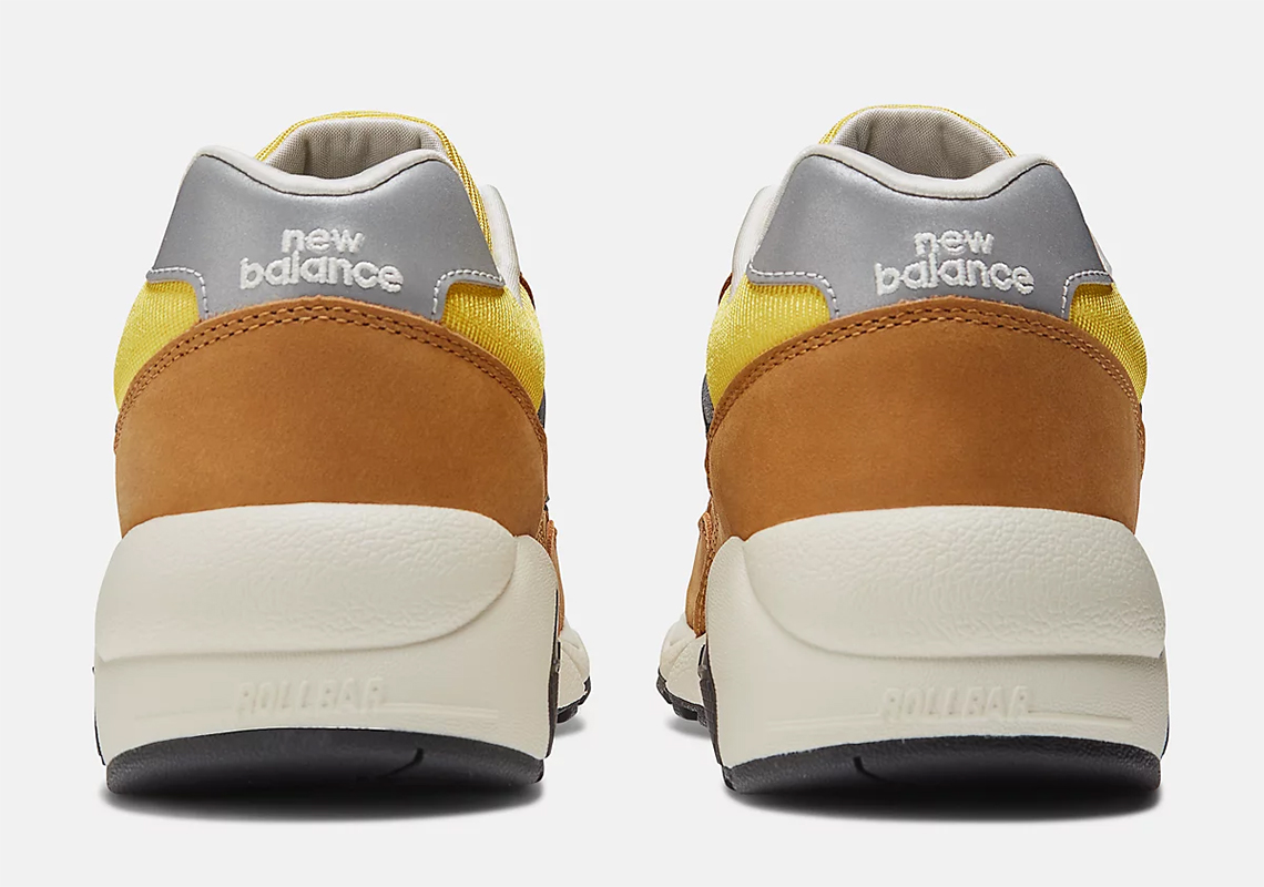 Một số hình ảnh của mẫu giày New Balance 580 Orange/Yellow - 5