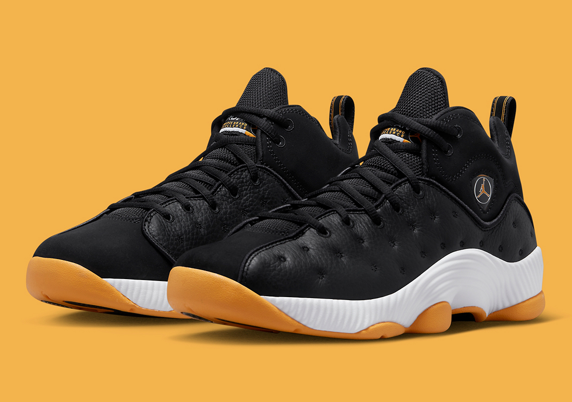 Một số hình ảnh của mẫu giày sneaker Jordan Jumpman Team II Black/Taxi - 1